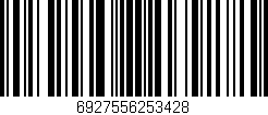 Código de barras (EAN, GTIN, SKU, ISBN): '6927556253428'