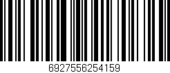 Código de barras (EAN, GTIN, SKU, ISBN): '6927556254159'