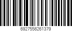 Código de barras (EAN, GTIN, SKU, ISBN): '6927556261379'