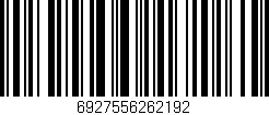 Código de barras (EAN, GTIN, SKU, ISBN): '6927556262192'