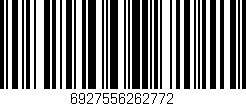 Código de barras (EAN, GTIN, SKU, ISBN): '6927556262772'