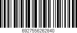 Código de barras (EAN, GTIN, SKU, ISBN): '6927556262840'