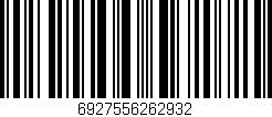 Código de barras (EAN, GTIN, SKU, ISBN): '6927556262932'