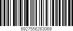 Código de barras (EAN, GTIN, SKU, ISBN): '6927556263069'
