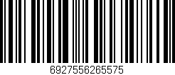 Código de barras (EAN, GTIN, SKU, ISBN): '6927556265575'