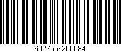 Código de barras (EAN, GTIN, SKU, ISBN): '6927556266084'