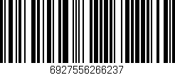 Código de barras (EAN, GTIN, SKU, ISBN): '6927556266237'