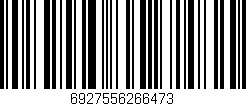 Código de barras (EAN, GTIN, SKU, ISBN): '6927556266473'