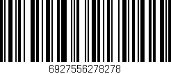Código de barras (EAN, GTIN, SKU, ISBN): '6927556278278'