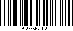 Código de barras (EAN, GTIN, SKU, ISBN): '6927556280202'