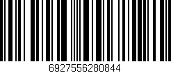 Código de barras (EAN, GTIN, SKU, ISBN): '6927556280844'