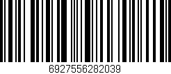 Código de barras (EAN, GTIN, SKU, ISBN): '6927556282039'