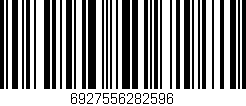 Código de barras (EAN, GTIN, SKU, ISBN): '6927556282596'