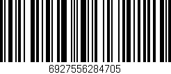 Código de barras (EAN, GTIN, SKU, ISBN): '6927556284705'