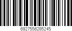 Código de barras (EAN, GTIN, SKU, ISBN): '6927556285245'