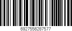 Código de barras (EAN, GTIN, SKU, ISBN): '6927556287577'