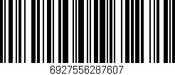 Código de barras (EAN, GTIN, SKU, ISBN): '6927556287607'