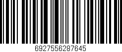 Código de barras (EAN, GTIN, SKU, ISBN): '6927556287645'