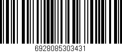 Código de barras (EAN, GTIN, SKU, ISBN): '6928085303431'