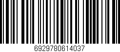 Código de barras (EAN, GTIN, SKU, ISBN): '6929780614037'