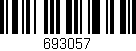 Código de barras (EAN, GTIN, SKU, ISBN): '693057'