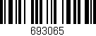 Código de barras (EAN, GTIN, SKU, ISBN): '693065'