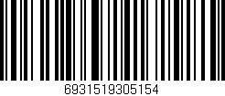 Código de barras (EAN, GTIN, SKU, ISBN): '6931519305154'