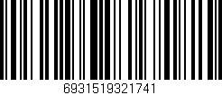 Código de barras (EAN, GTIN, SKU, ISBN): '6931519321741'