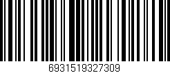 Código de barras (EAN, GTIN, SKU, ISBN): '6931519327309'