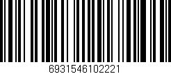 Código de barras (EAN, GTIN, SKU, ISBN): '6931546102221'