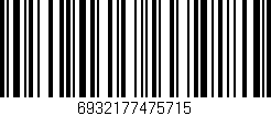 Código de barras (EAN, GTIN, SKU, ISBN): '6932177475715'