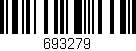 Código de barras (EAN, GTIN, SKU, ISBN): '693279'