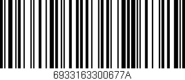 Código de barras (EAN, GTIN, SKU, ISBN): '6933163300677A'