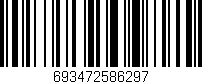 Código de barras (EAN, GTIN, SKU, ISBN): '693472586297'