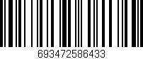Código de barras (EAN, GTIN, SKU, ISBN): '693472586433'