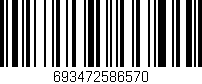 Código de barras (EAN, GTIN, SKU, ISBN): '693472586570'