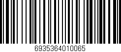 Código de barras (EAN, GTIN, SKU, ISBN): '6935364010065'