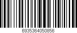 Código de barras (EAN, GTIN, SKU, ISBN): '6935364050856'