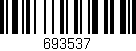 Código de barras (EAN, GTIN, SKU, ISBN): '693537'