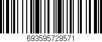 Código de barras (EAN, GTIN, SKU, ISBN): '693595729571'
