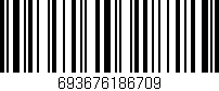 Código de barras (EAN, GTIN, SKU, ISBN): '693676186709'