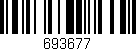 Código de barras (EAN, GTIN, SKU, ISBN): '693677'