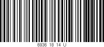 Código de barras (EAN, GTIN, SKU, ISBN): '6936_18_14_U'