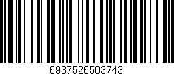 Código de barras (EAN, GTIN, SKU, ISBN): '6937526503743'