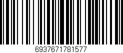 Código de barras (EAN, GTIN, SKU, ISBN): '6937671781577'