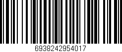 Código de barras (EAN, GTIN, SKU, ISBN): '6938242954017'