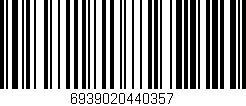 Código de barras (EAN, GTIN, SKU, ISBN): '6939020440357'