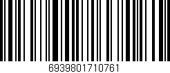 Código de barras (EAN, GTIN, SKU, ISBN): '6939801710761'