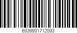 Código de barras (EAN, GTIN, SKU, ISBN): '6939801712093'