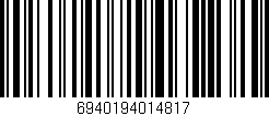 Código de barras (EAN, GTIN, SKU, ISBN): '6940194014817'